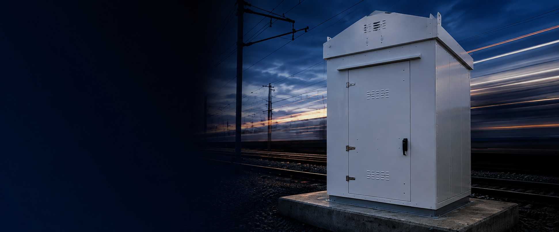 SafeBox RT modular signal cabinet trackside